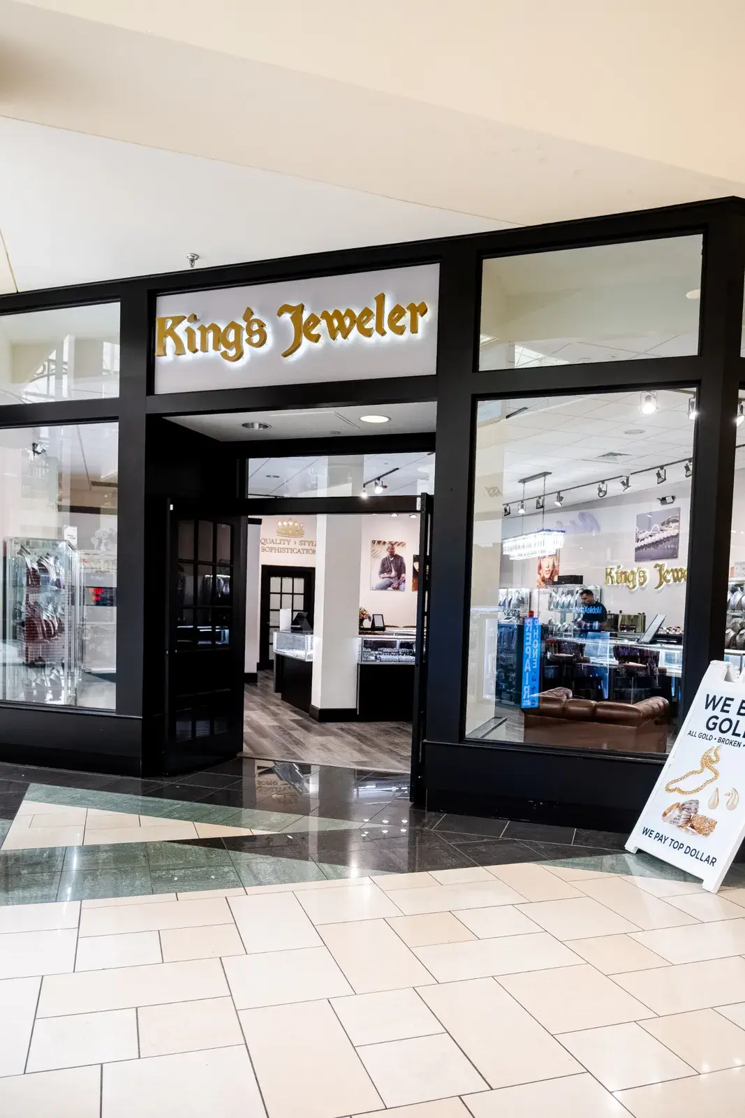 Our storefront at The Shoppes at Buckland Hills